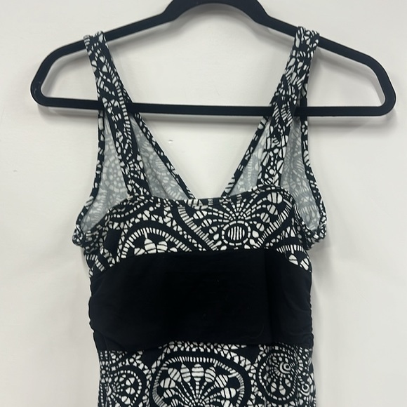 Patagonia Margot black and white print Sleeveless Dress S - Picture 7 of 8